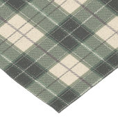 Forest Green Tartan Snowflake Table Runner ロングテーブルランナー (コーナー)