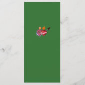 Forest Green Two Hearts Catholic Wedding メニュー (裏面)