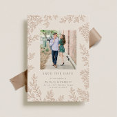 Forest Grove結婚の写真Save the Date 招待状