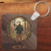 Forest Guardian Anime キーホルダー (裏面)