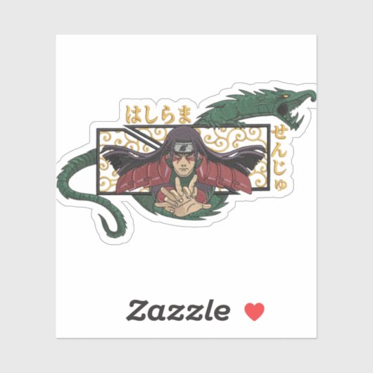 🌿 Forest Guardian Sticker – Anime-Inspired Warrio シール (シート)