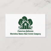 Forest Home Real Estate Company Custom Realtor 名刺 (正面)