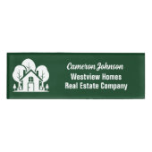 Forest Home Real Estate Company Custom Realtor 名札 (正面)