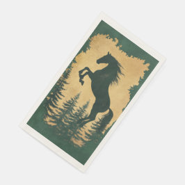 Forest Horse Guest Towel Napkins