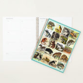 Forest, Jungle And Ocean Animal Collage sheet Art プランナー手帳 (ディスプレー)