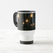 Forest Lantern Glow Travel Mug トラベルマグ (正面左)