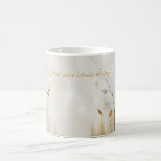 Forest Light Blessing Mug コーヒーマグカップ (中央)