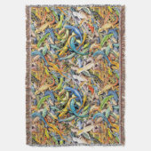 forest lizard clump スローブランケット (正面縦)