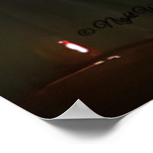 Forest Magic Digital Art Poster Print ポスター (角)