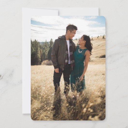 Forest Meadow Wedding 招待状 (裏面)