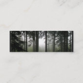 「FOREST MIST」自然フォトプロファイルカード スキニー名刺 (裏面)