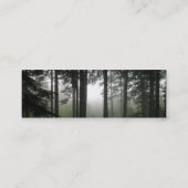 「FOREST MIST」自然プロファイルカード スキニー名刺 (裏面)