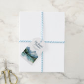 Forest Mountain Rustic Adventure Baby Shower  ギフトタグ (より糸付き)