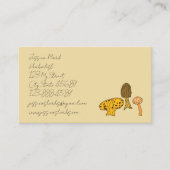 Forest Mushroom Theme 名刺 (正面)