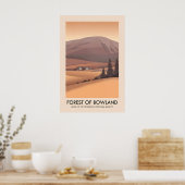 Forest of Bowland AONB Travel Poster ポスター (キッチン)