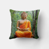 Forest of Calm: The Buddha's Sanctuary クッション (裏面)