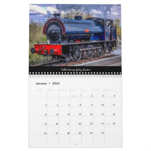 Forest Of Dean Steam Railway Calendar - 2021 カレンダー (1月 2026)