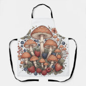 Forest of Mushrooms and Berries エプロン (正面)