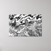 Forest of Shadows Fleece  キャンバスプリント (正面)