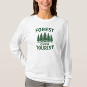 Forest Over Tourist - Tシャツ (正面)