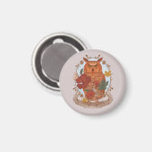 Forest Owl マグネット (正面/裏面)