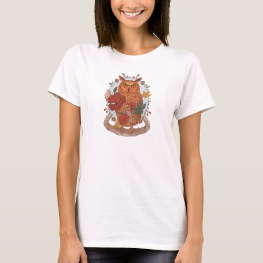 Forest Owl Tシャツ (正面)