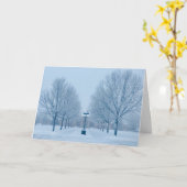 Forest Parkの学校のブランクの挨拶状 カード (黄色い花)