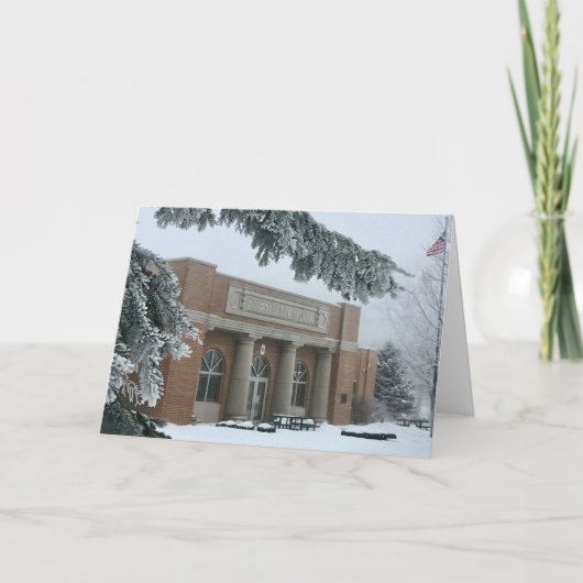 Forest Parkの学校のブランクの挨拶状 カード (正面)