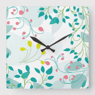 Forest reloj スクエア壁時計