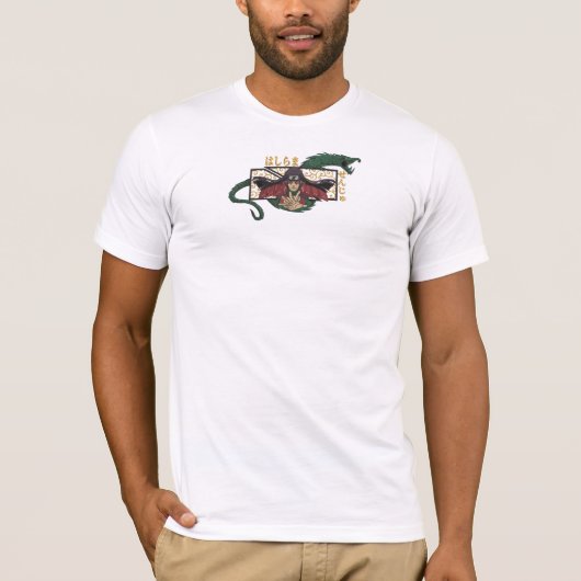 🌳 Forest Sage T-Shirt – Anime-Inspired Warrior Tシャツ (正面)