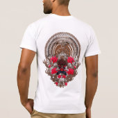 🌳 Forest Sage T-Shirt – Anime-Inspired Warrior Tシャツ (裏面)