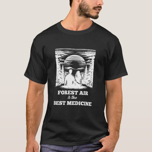 Forest - Saying Tシャツ (正面)