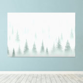 Forest serenity キャンバスプリント (インサイチュ (ウッドフロア))