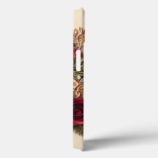 Forest Serenity: Fox in Bloom Case-Mate iPhoneケース (裏面 / 右)