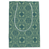 Forest Snowflakes  ミディアムペーパーバッグ (正面)