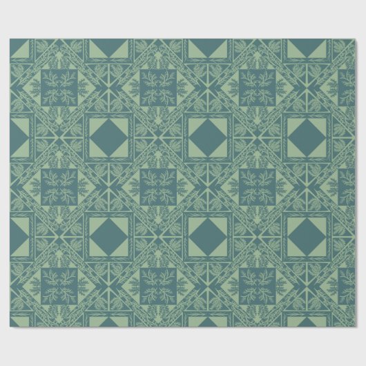 Forest Snowflakes  ラッピングペーパー (フラット)