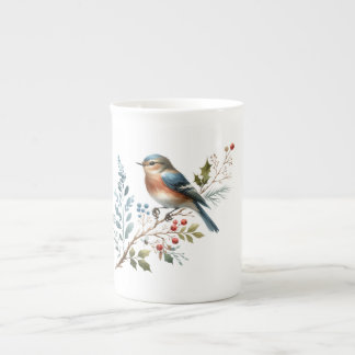 Forest Songbird Mug ボーンチャイナマグカップ