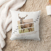 Forest Soul Deer - Throw Pillow クッション (ブランケット)