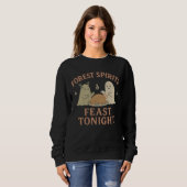 Forest Spirits Feast Tonight Women’s Sweatshirt スウェットシャツ (正面フル)