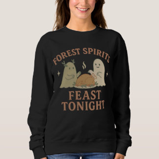 Forest Spirits Feast Tonight Women’s Sweatshirt スウェットシャツ