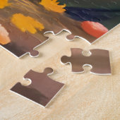 Forest Squirrel | Autumn Animal Watercolor Fall ジグソーパズル (側面)