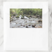 Forest Streamスタンプ 長方形シール (バッグ)