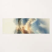 Forest Sunrise Yoga Mat – Tranquil Nature Scene ヨガマット (正面(横))