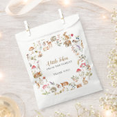 Forest Token Woodland Baby Shower  フェイバーバッグ (クリップ留めされた状態)