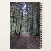 Forest Trail Photo with John Muir引用文 ノートブック (裏面)