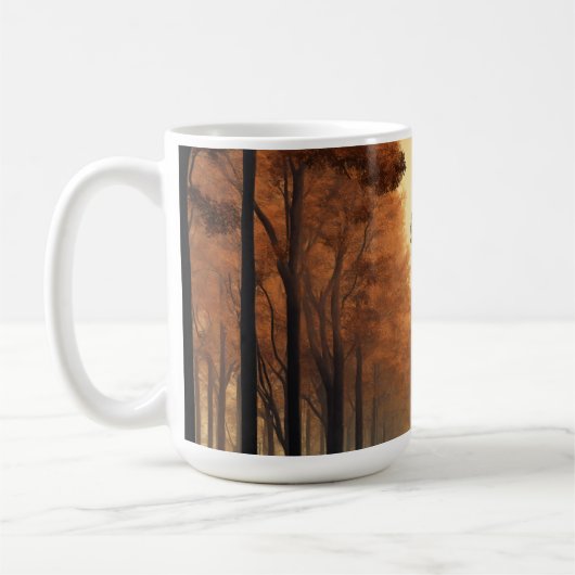 Forest Tree Nature Mug コーヒーマグカップ (左)