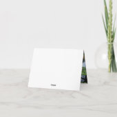 Forest/Trees Collage サンキューカード (裏面)