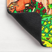 Forest Unicorn Okapi標準マウスパッド マウスパッド (コーナー)