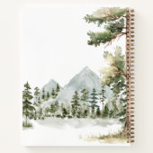 Forest Vacation Rental House Guest Book ノートブック (裏面)