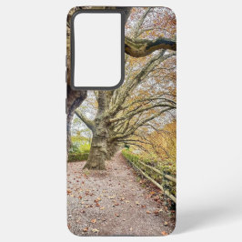 Forest Walkway Samsung Phone Case Samsung Galaxy S21 Ultraケース